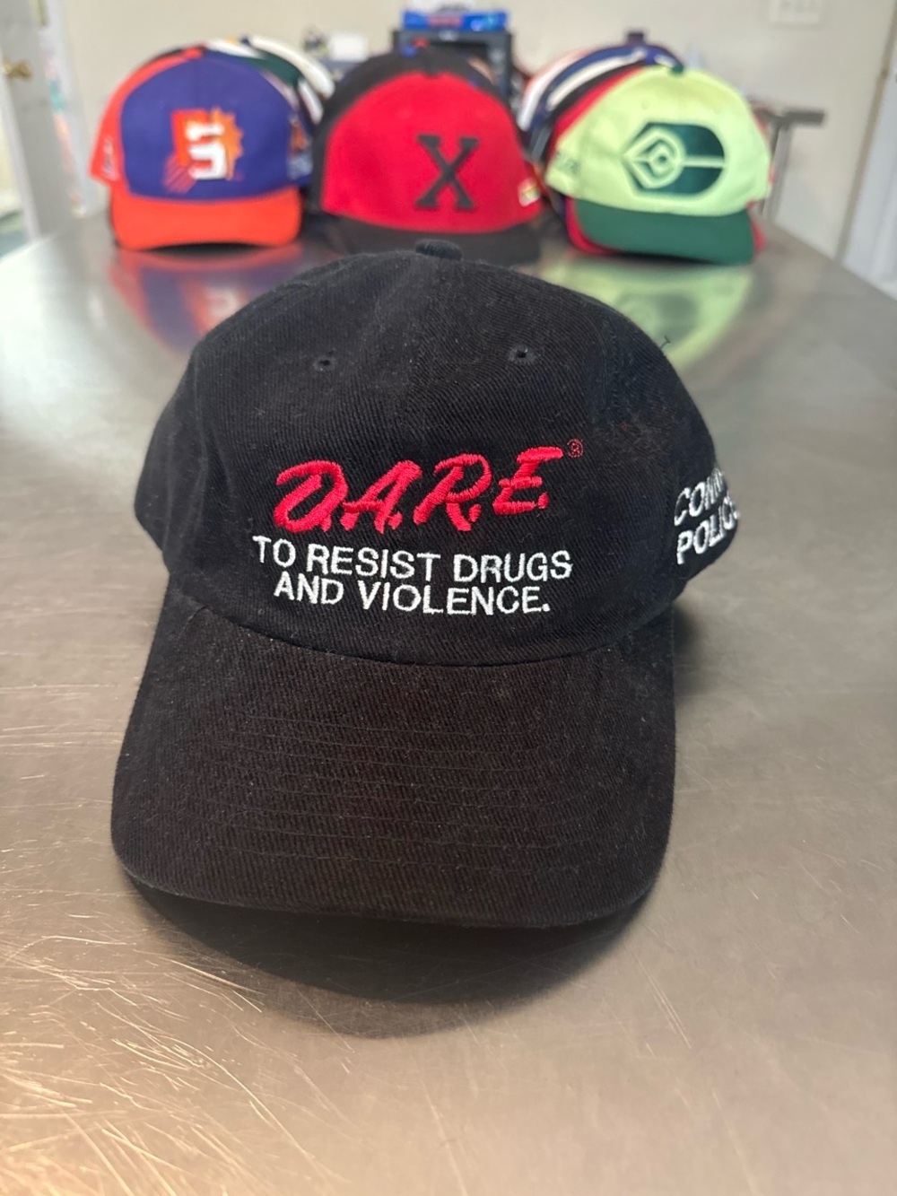 D.A.R.E. To resist drugs and violence black hat